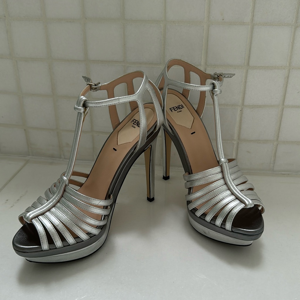 Fendi Platform Heels, 35